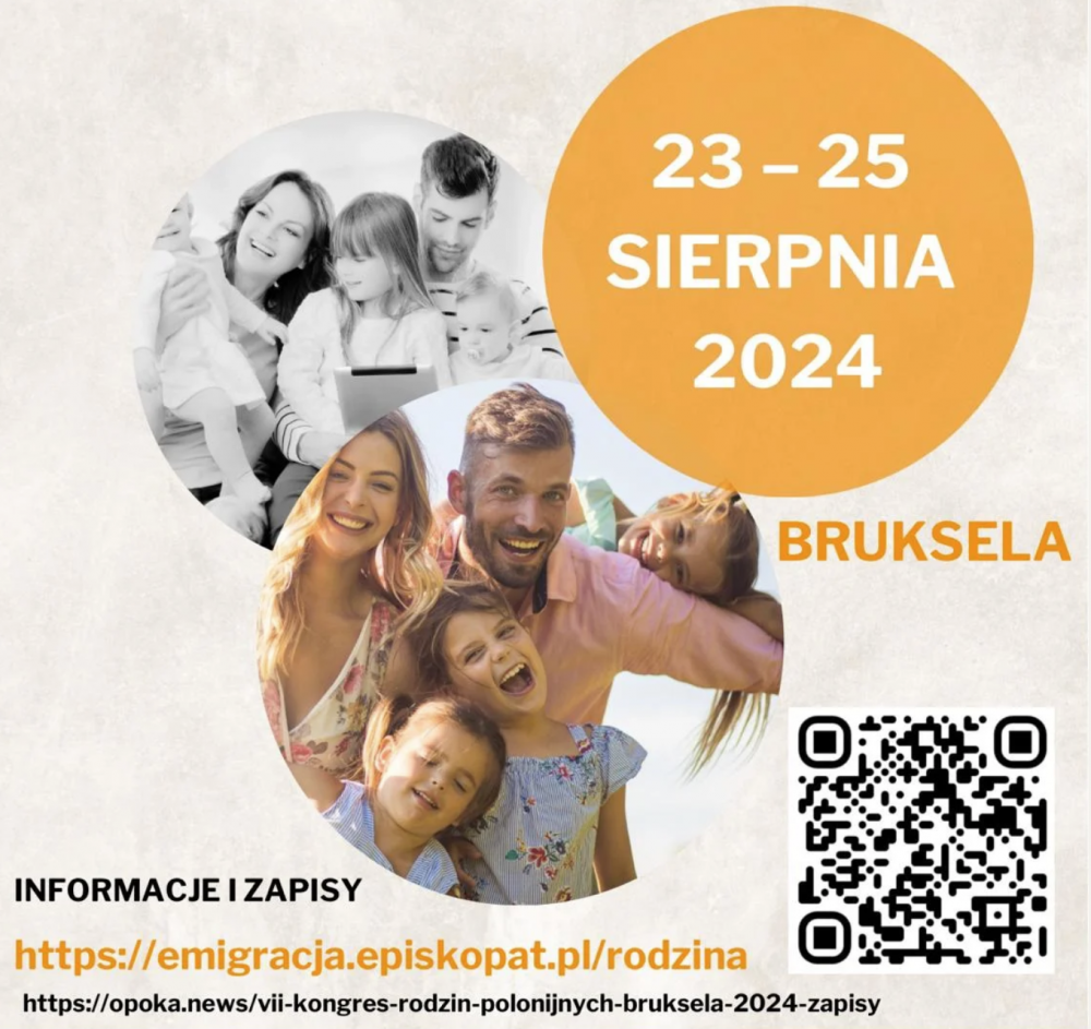 VII Światowy Kongres Rodzin Polonijnych w Brukseli