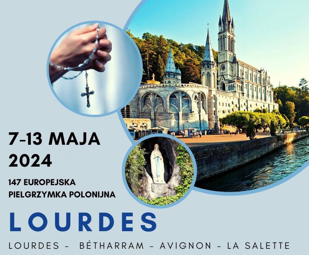 Pielgrzymka do Lourdes w ramach 147 Europejskiej Polonijnej Pielgrzymki