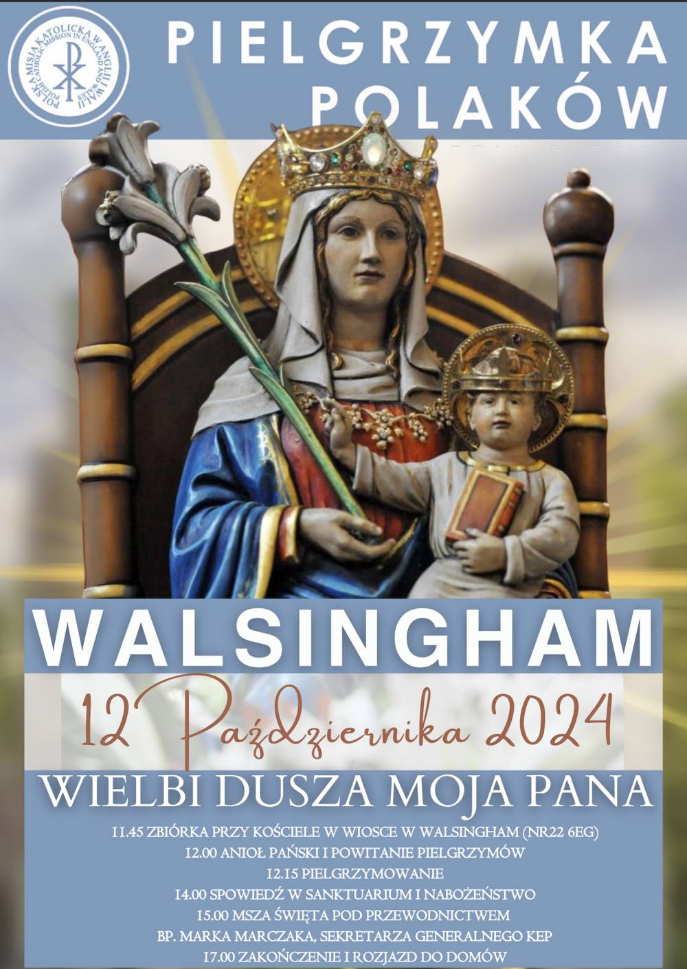 Pielgrzymka Polakow - Walsingham